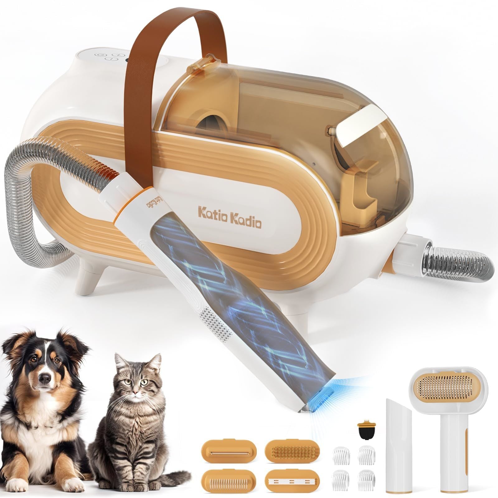 Katio Kadio Pet Grooming Kit & Pet Hair Vacuum, Dog Grooming Tools forDobaDealsexpress.shopKatio Kadio Pet Grooming Kit & Pet Hair Vacuum, Dog Grooming ToolsHighlights
Multifucttion
Low Noise
Reusable
Special Feature: Brushing Timer
Power Source: Corded Electric
Specification
Brand:Katio Kadio
Details