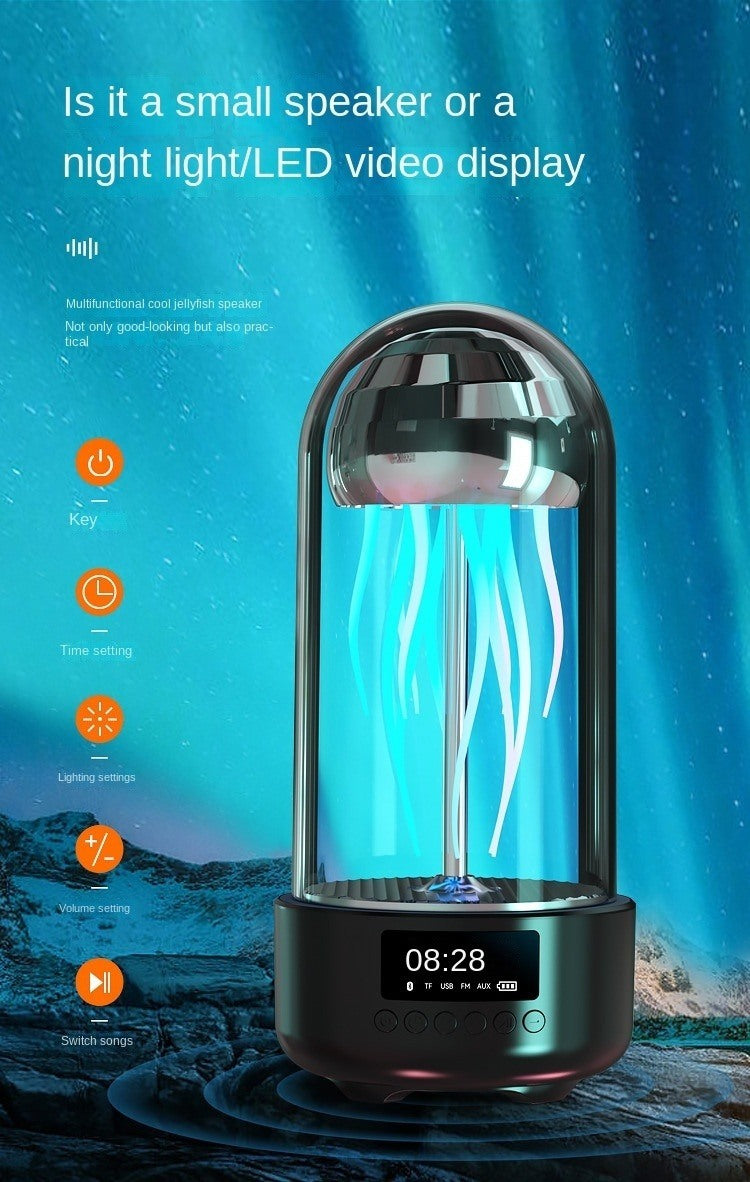 Lamp with Bluetooth White Noise Sound, Jellyfish Aquarium Bubble lamp DobaDealsexpress.shopBluetooth White Noise Sound, Jellyfish Aquarium Bubble lampDetails
About this item[Built-in Bluetooth 5.0 &amp; White Noise] Our jellyfish mood lamp is built-in the latest Bluetooth 5.0 chipset, provides wider range and tran