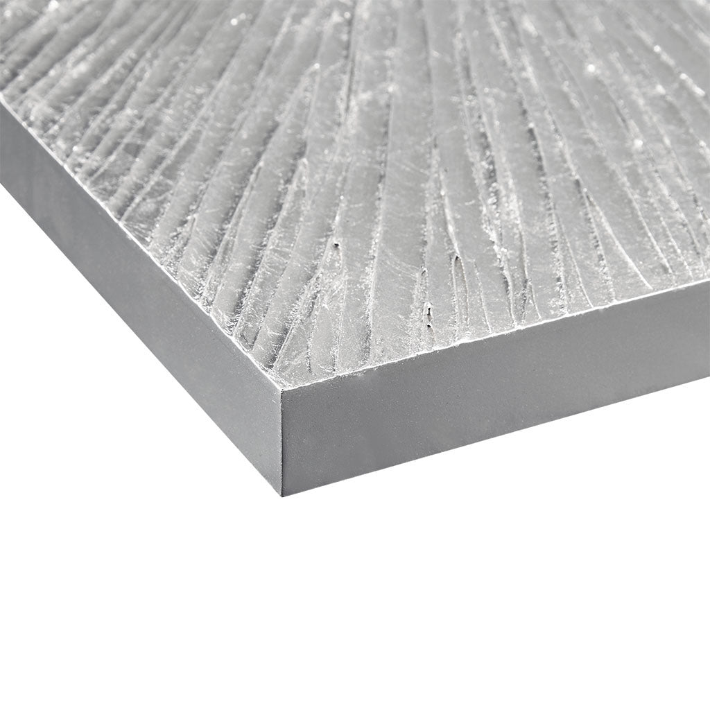 Hand Painted Dimensional Resin Wall ArtDobaDealsexpress.shopHand Painted Dimensional Resin Wall ArtSpecification
Main Color:Silver
Main Material:MDF
Details
Product Features:
Overall dimensions: 30"W x 30"H x 1.25"D
Metallic silver abstract art wall decor
Modern a