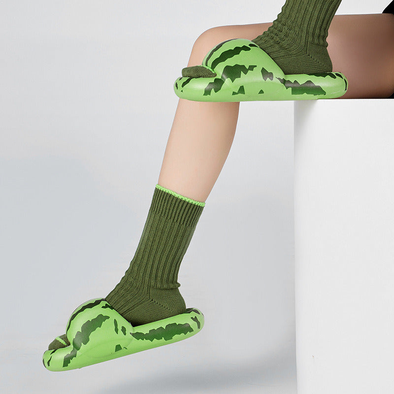 Unisex Bread Slippers Women Men Home Fluffy Bathroom Non-slip Casual ODobaDealsexpress.shop-slip Casual Outdoor Indoor House Thick Sole Sandals SoftDetails
Unisex Bread Slippers Women Men Home Fluffy Bathroom Non-slip Casual Outdoor Indoor House Thick Sole Sandals Soft Four Seasons
Watermelon upper, different.
N