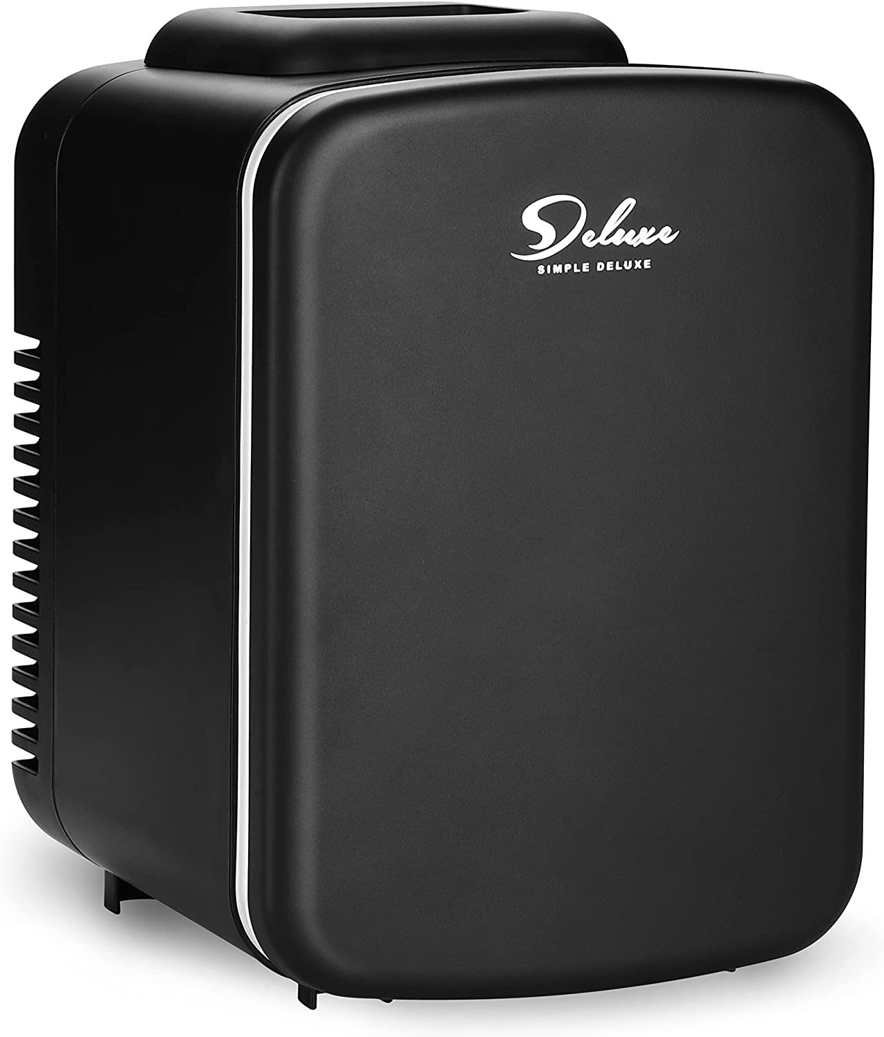 Simple Deluxe Mini Fridge, 4L/6 Can Portable Cooler & Warmer Freon-FreDobaDealsexpress.shopSimple Deluxe Mini Fridge, 4L/6Specification
Main Color:Black
Main Material:Plastic
Details
Product Features:
Compact and portable: 4-Liter capacity that can store up to six 12 oz cans. The interi