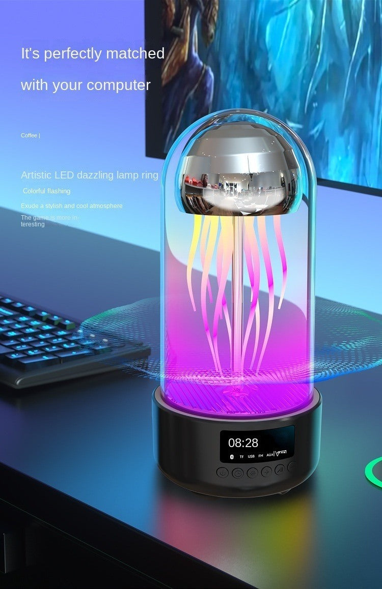Lamp with Bluetooth White Noise Sound, Jellyfish Aquarium Bubble lamp DobaDealsexpress.shopBluetooth White Noise Sound, Jellyfish Aquarium Bubble lampDetails
About this item[Built-in Bluetooth 5.0 &amp; White Noise] Our jellyfish mood lamp is built-in the latest Bluetooth 5.0 chipset, provides wider range and tran