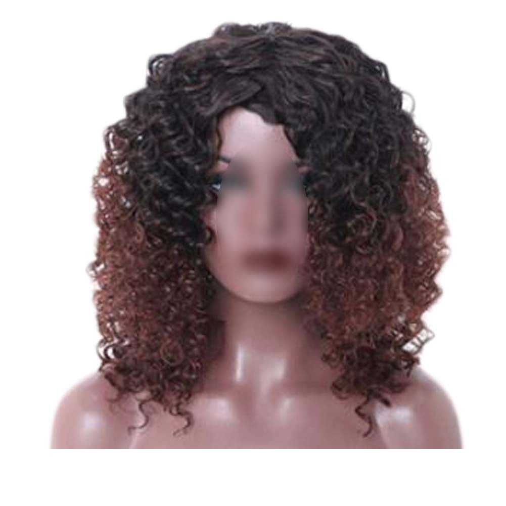 Black Brown Afro Hair Wig 2Tone Short Curly Fluffy Wigs with Bangs SynDobaDealsexpress.shopBlack Brown Afro Hair Wig 2Tone Short Curly Fluffy WigsHighlights
Hair Wig length: approx 40cm15.7 inches. Package included: 1x full hair wig.
The hair ornaments are not included. There might be a little bit color differ