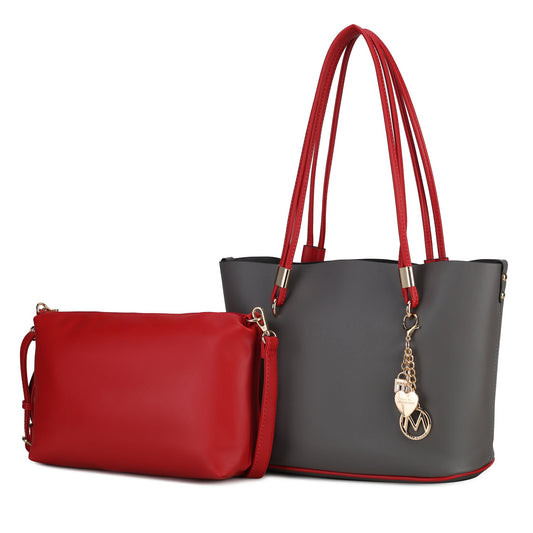 MKF Collection Malay Tote Handbag with Cosmetic Pouch Vegan Leather WoDobaDealsexpress.shopMKF Collection Malay Tote HandbagSpecification
Brand:MKF Collection
Details

Our Malay Tote Bag is designed with just enough structure, and you will carry time and again. Crafted from high-quality v