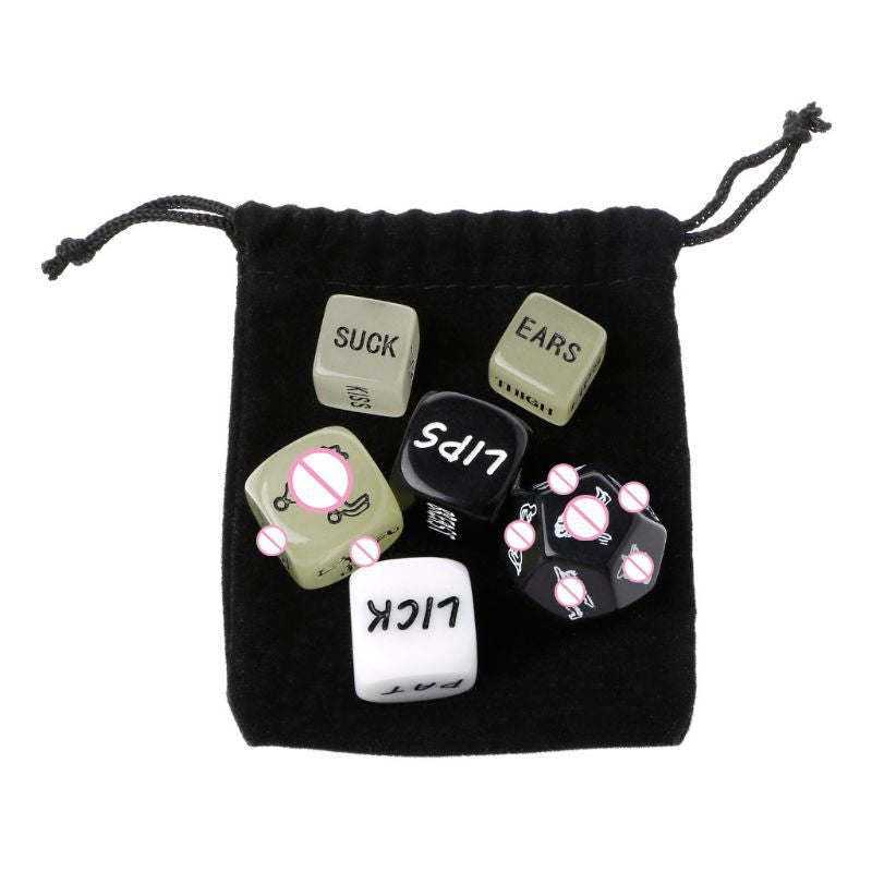 Glow In Dark Erotic Love Dice Toys Adult Couple Lovers Party Fun Games Aid Sex Toy Valentines Day Gift for Boyfriend Girlfriend