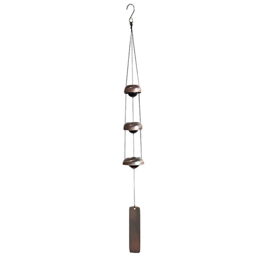 Chinese Metal Wind Chimes Outdoor Feng Shui Bells Hanging Three LayersDobaDealsexpress.shopLayers House Protection Money Attracting Store Door Bell, BronzeHighlights
Size of Wind Chime: total 55cm (21.6 inches) from top to bottom.
Material: metal. A responsible choice for backyard decor.
Package: included 1 x wind bell