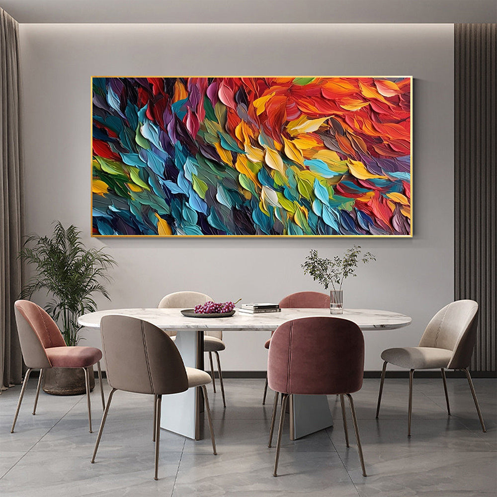 Handmade Oil Painting Original Colorful Feathers Oil Painting On CanvaDobaDealsexpress.shopCanvas Large Wall Art Abstract Colorful Painting Custom Painting Living room Home Wall Decorative PaintingDetails

 

Every painting is 100% hand-painted by our experienced artists. We stand by our top quality.
We take pride in our work. Occasionally due to inclement wea