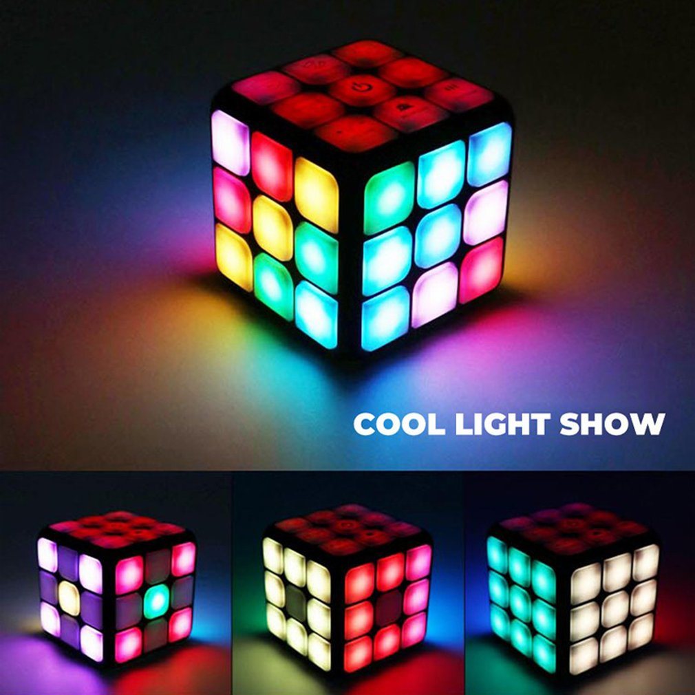 Smart Voice Cube 3X3 Magic Electronic Flashing Cube Kid Intelligence DDobaDealsexpress.shopSmart Voice Cube 3X3 Magic Electronic Flashing Cube Kid Intelligence Develop Toys Magnetic Memory Brain Game Modes Fun GiftDetails
Description:Material: Plastic/PlasticFunction: flash; music/voiceProduct category: Electric CubeSpecification: 7.5*7.5*7.5cmPacking method: color boxSpecific
