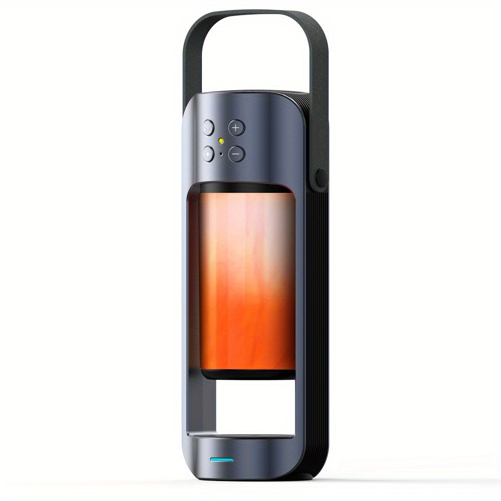 Portable Wireless Flame LED Speaker With Wireless Charger; Speaker WitDobaDealsexpress.shop10 Hours Working Time; 10W Speaker BT 4Details