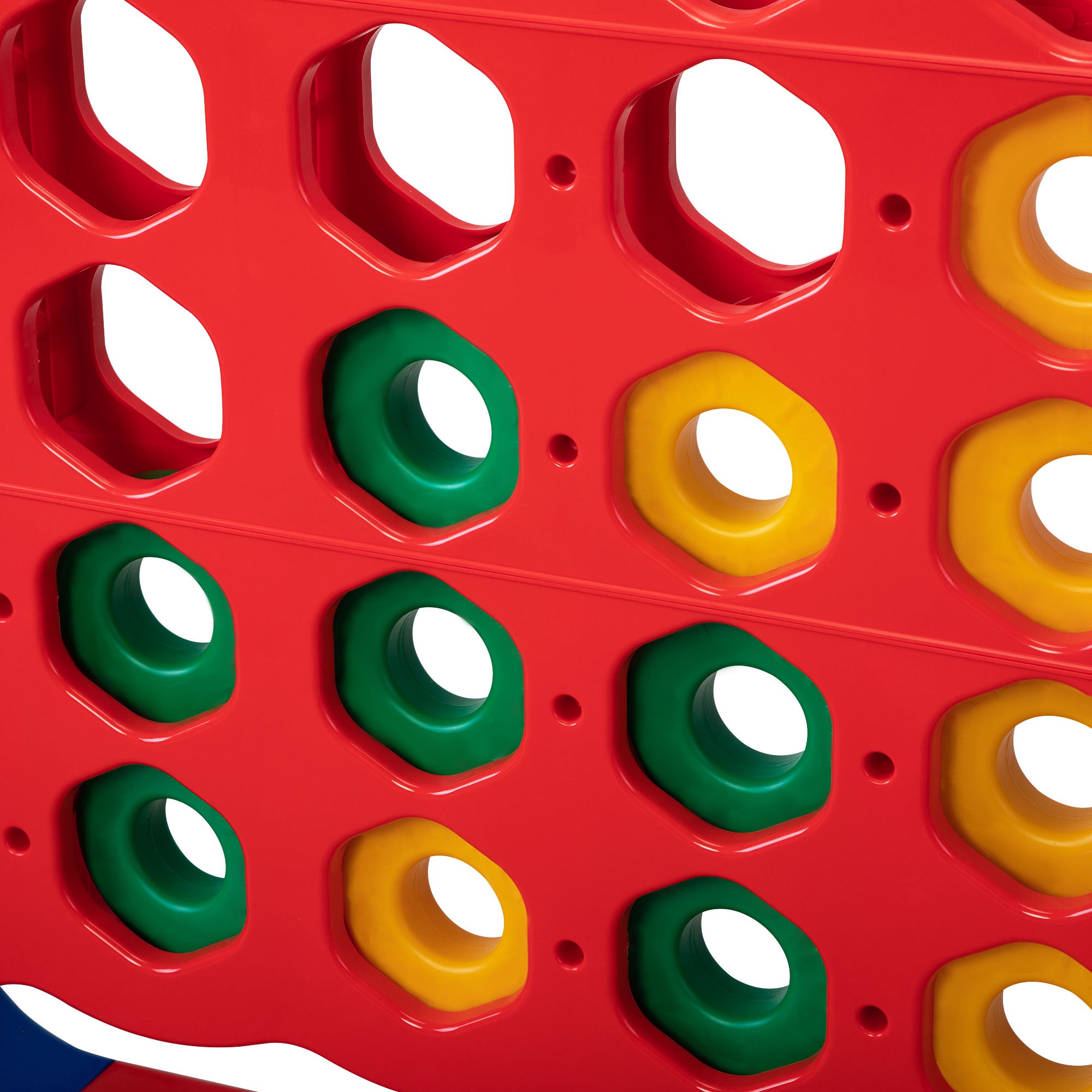 Jumbo 4-to-Score Game Set;  Giant Connect 4 with 42 Rings;  Indoor OutDobaDealsexpress.shop42 Rings; Indoor Outdoor Game SetDetails
Features:
[Giant 4-in-a-row Game Set]: A colorful finish with a 3D version, this 4-in-a-row game set brings more joy for both kids and parents. Perfect as a 