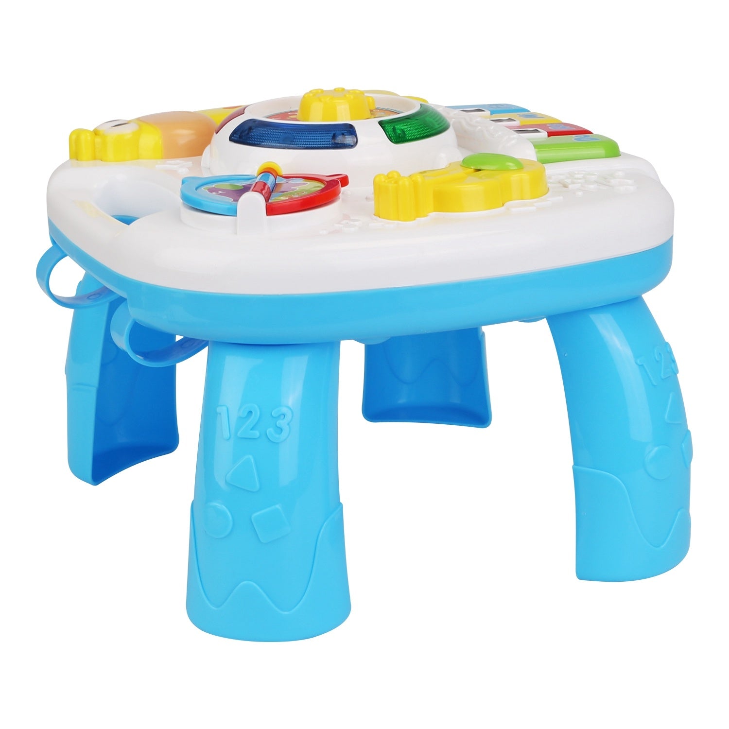 Toddler Musical Learning Table Educational Baby Toys Musical Activity DobaDealsexpress.shopToddler Musical Learning Table Educational Baby Toys Musical Activity Table Learning CenterHighlights
A practical educational toy to improve baby’s music sentiment, hearing development, color recognition and exploring spirit.
Different from other dull musi