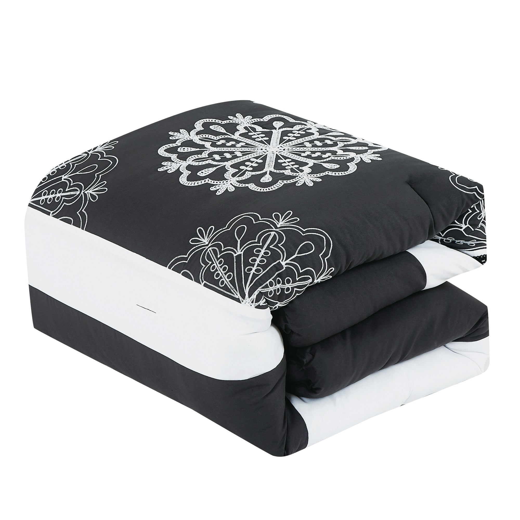 Deborah 7PC COMFORTER SETDobaDealsexpress.shopDeborah 7PC COMFORTER SETHighlights
Deborah 7PC EMBROIDERY COMFORTER SET
Specification
Brand:ESCA
Details




Update your bedroom with the Beautiful motif 7-Piece Comforter Set for a modern 