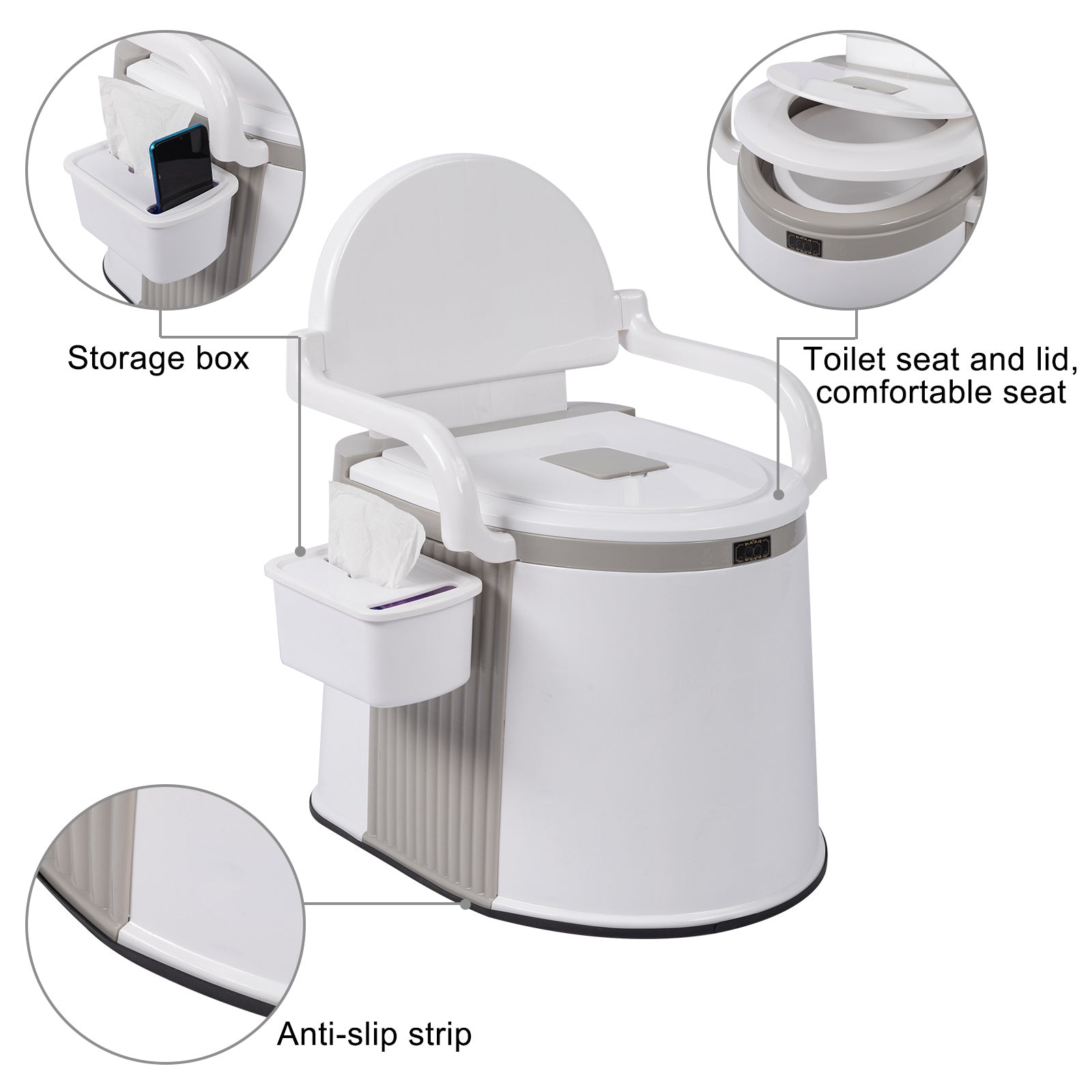 Outdoor Portable Toilet/Portable Travel Toilet for Camping /Hiking ToiDobaDealsexpress.shopOutdoor Portable Toilet/Portable Travel ToiletDetails
Introductions:Simple and portable outdoor toilet, used in outdoor camping, rv self-driving travel, fishing, hiking, etc.
Features:1. Simple and portable outd