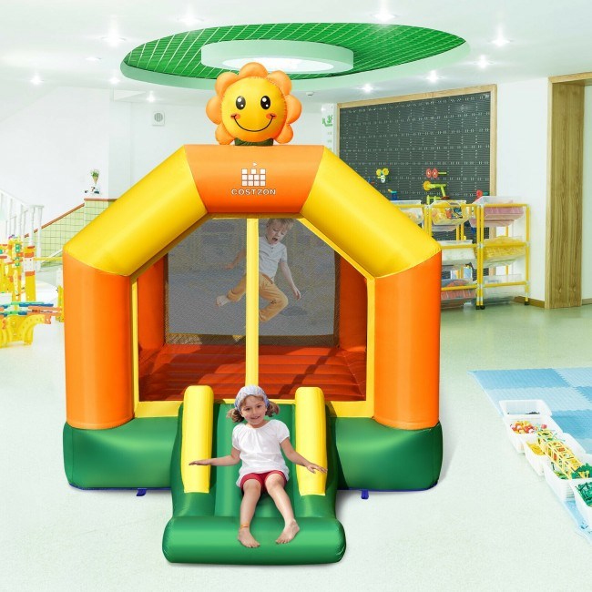 Kids Inflatable Bounce Jumping Castle House with Slide without BlowerDobaDealsexpress.shopKids Inflatable Bounce Jumping Castle HouseHighlights
High Quality and Durable Material: Made of wear-resistant and waterproof oxford cloth, this inflatable bounce house ensures great durability and high stre