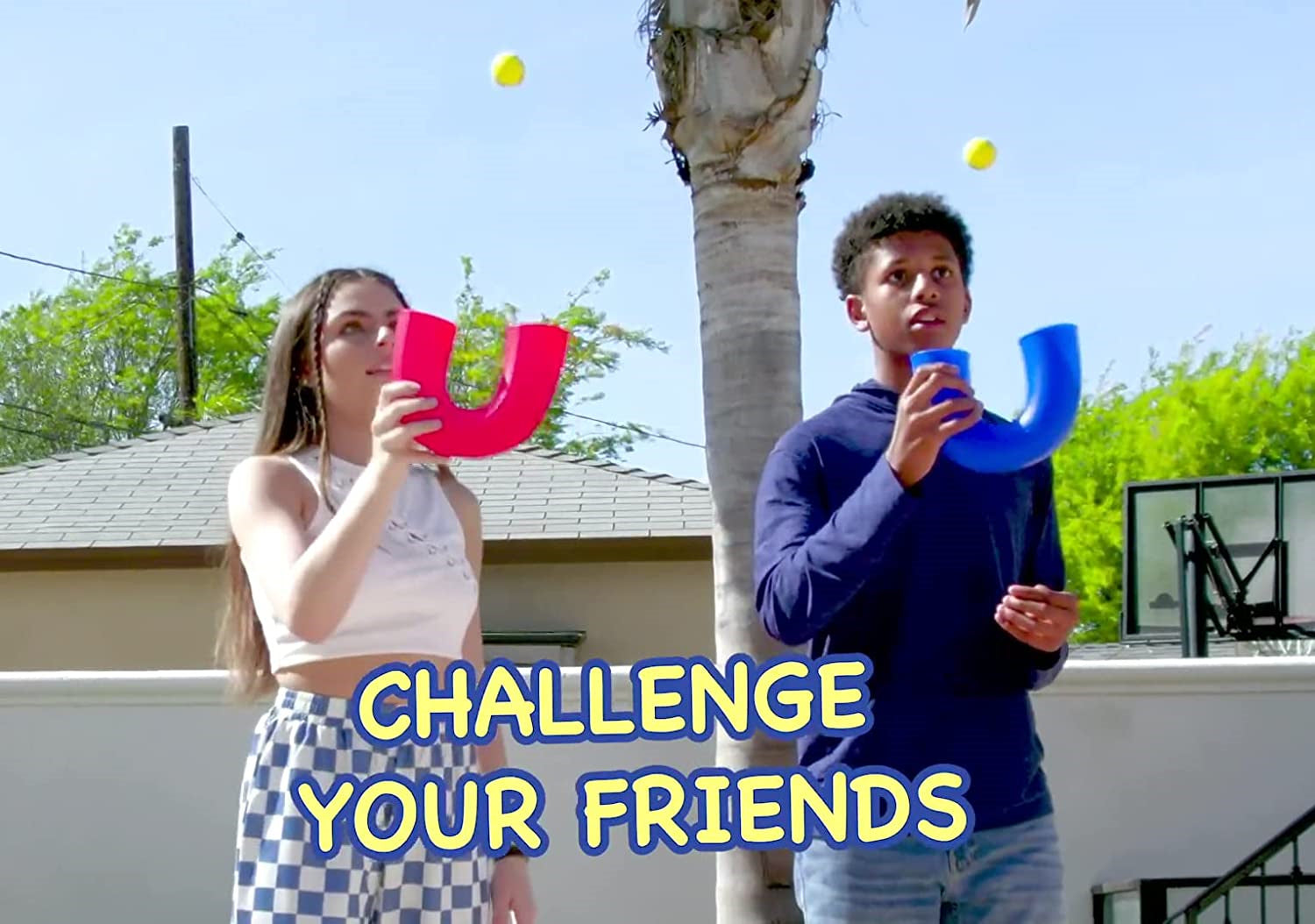 Skill Game Toy with 2 Balls- Gifts for Kids and Adults Indoor & OutdooDobaDealsexpress.shopTeens; Fun Stuff ; Develops Motor & Juggling Skills -BlueDetails
About this item: 
 A Fun Activity With Benefits - is a juggling game which is both challenging and fun. Whatever your age; you’ll hone your motor skills and 