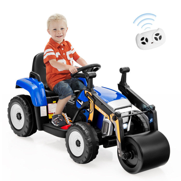 12V Kids Ride on Road Roller with 2.4G Remote ControlDobaDealsexpress.shop12V Kids RideHighlights
Realistic Road Roller for Pretend Play: Designed with an adjustable arm and flexible drum roller, the kids ride on road roller not only brings kids drivin
