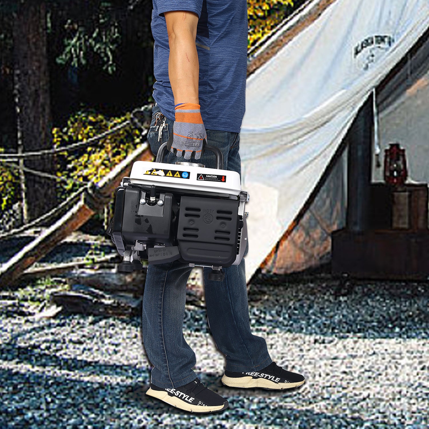 Portable Generator, Outdoor generator Low Noise, Gas Powered GeneratorDobaDealsexpress.shopPortable Generator, Outdoor generator Low Noise, Gas Powered Generator,GeneratorsSpecification
Main Color:White
Main Material:Steel
Details
Product Features:
GENERATOR EPA CARB
 
Description:
 

 
Features:light weight 38.5lbs, designed with hand