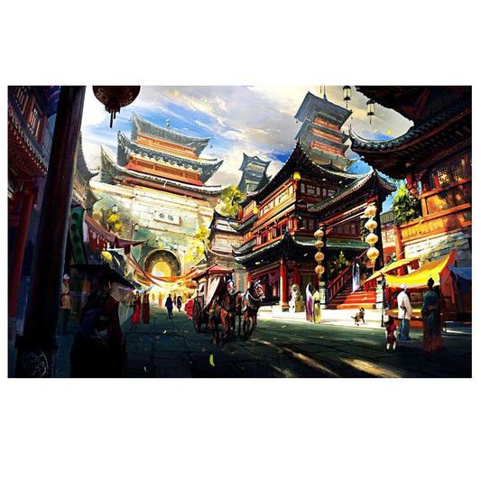 500 Piece Wooden Jigsaw Puzzle for Adults Chinese Ancient City Puzzle DobaDealsexpress.shopAdults Chinese Ancient City Puzzle Game Toy Decoration; Linan CityHighlights
500 Pieces jigsaw puzzle.
Finished size about 38x53cm(14.9x20.8 inches).
It is worthwhile to hang it at home or in the office as a decoration.
Suitable fo