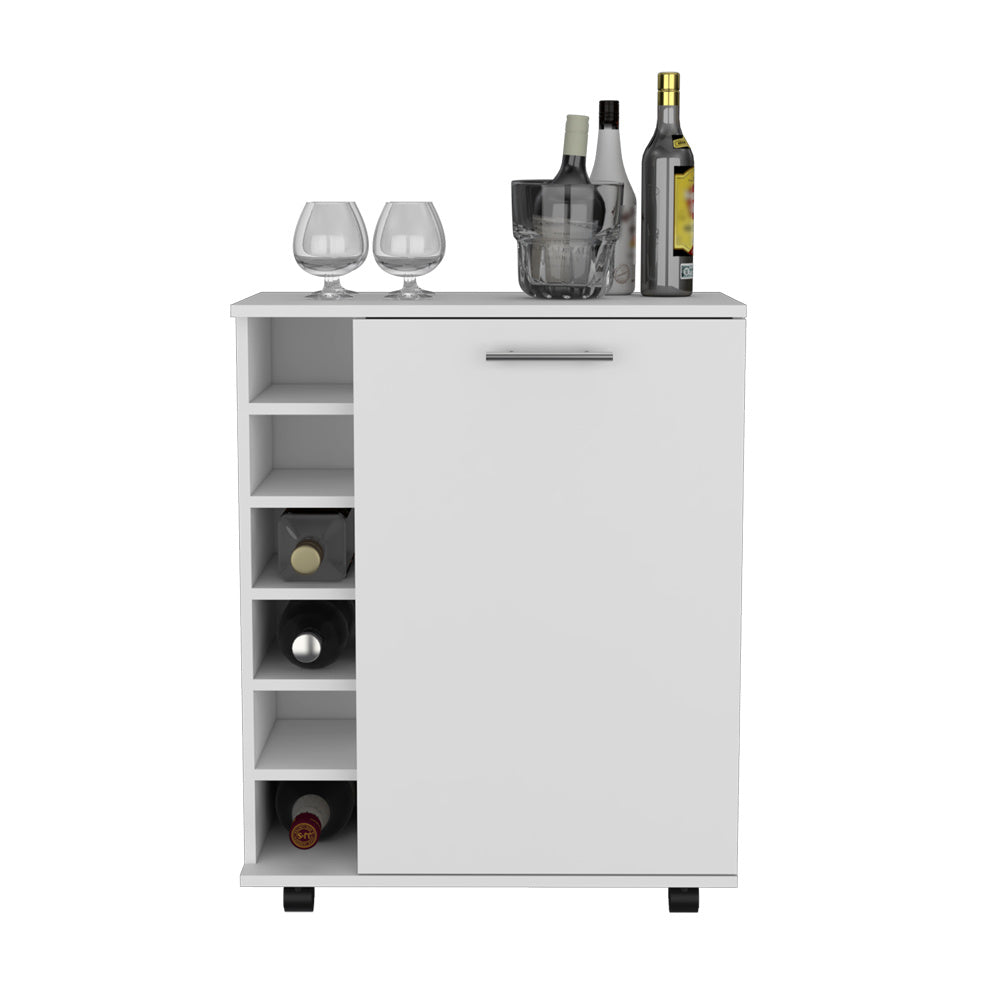 Bar Cart Cisco, Living Room, WhiteDobaDealsexpress.shopBar Cart Cisco, Living Room, WhiteSpecification
Main Color:White
Filler:Particle Board
Main Material:Engineered Wood
Details
Product Features:
Integrated Bottle Storage: Dedicated built-in rack accom