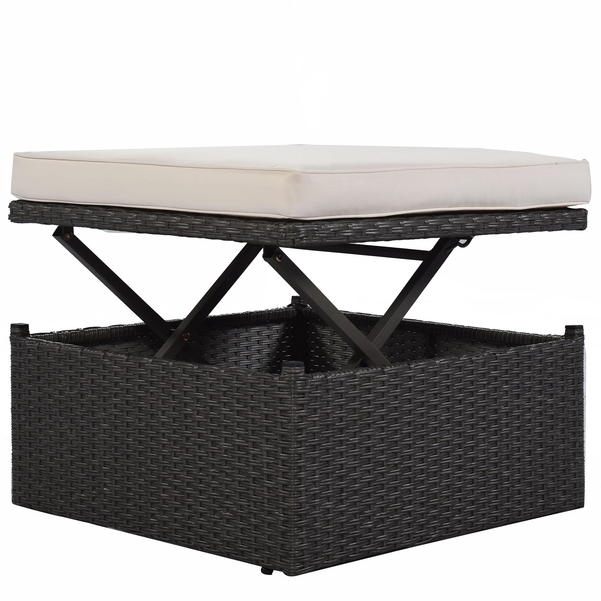 Outdoor Patio Rectangle Daybed with Retractable Canopy, Wicker FurnituDobaDealsexpress.shopRetractable Canopy, Wicker Furniture Sectional SeatingHighlights
This elegantly designed sectional sofa is perfect for the pool side, garden, patio or deck, offering the best in quality and comfort with tightly woven PE