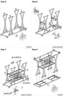 Golden Bar& Serving Cart with Wine Rack&Glass Holder for Home with WheDobaDealsexpress.shopGolden Bar& Serving CartHighlights
Simple and Elegant Design: The perfect curve and original design make it stand out from the crowd;
Large Stoage Unit: three levels for storing wine or pla