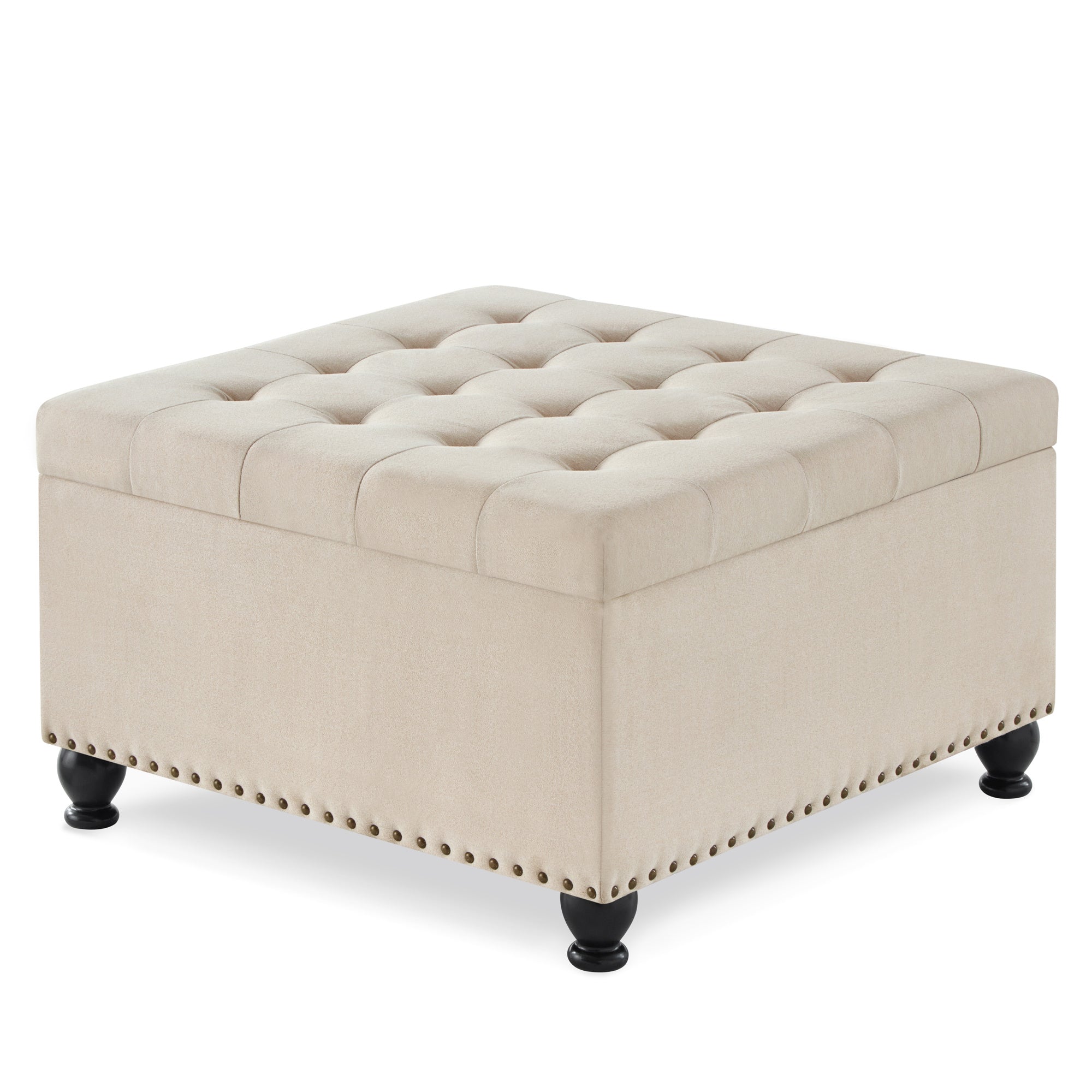 Large square storage ottoman with wooden legs, Upholstered button tuftDobaDealsexpress.shopwooden legs, Upholstered button tufted coffee tableSpecification
Wood Tone:Espresso
Frame Material:Wood
Use Case:Primary Living Space
Upholstery Color:Black
Ottoman Pattern:Solid
Wood Type:Rubberwood
Barstool Seat Ma