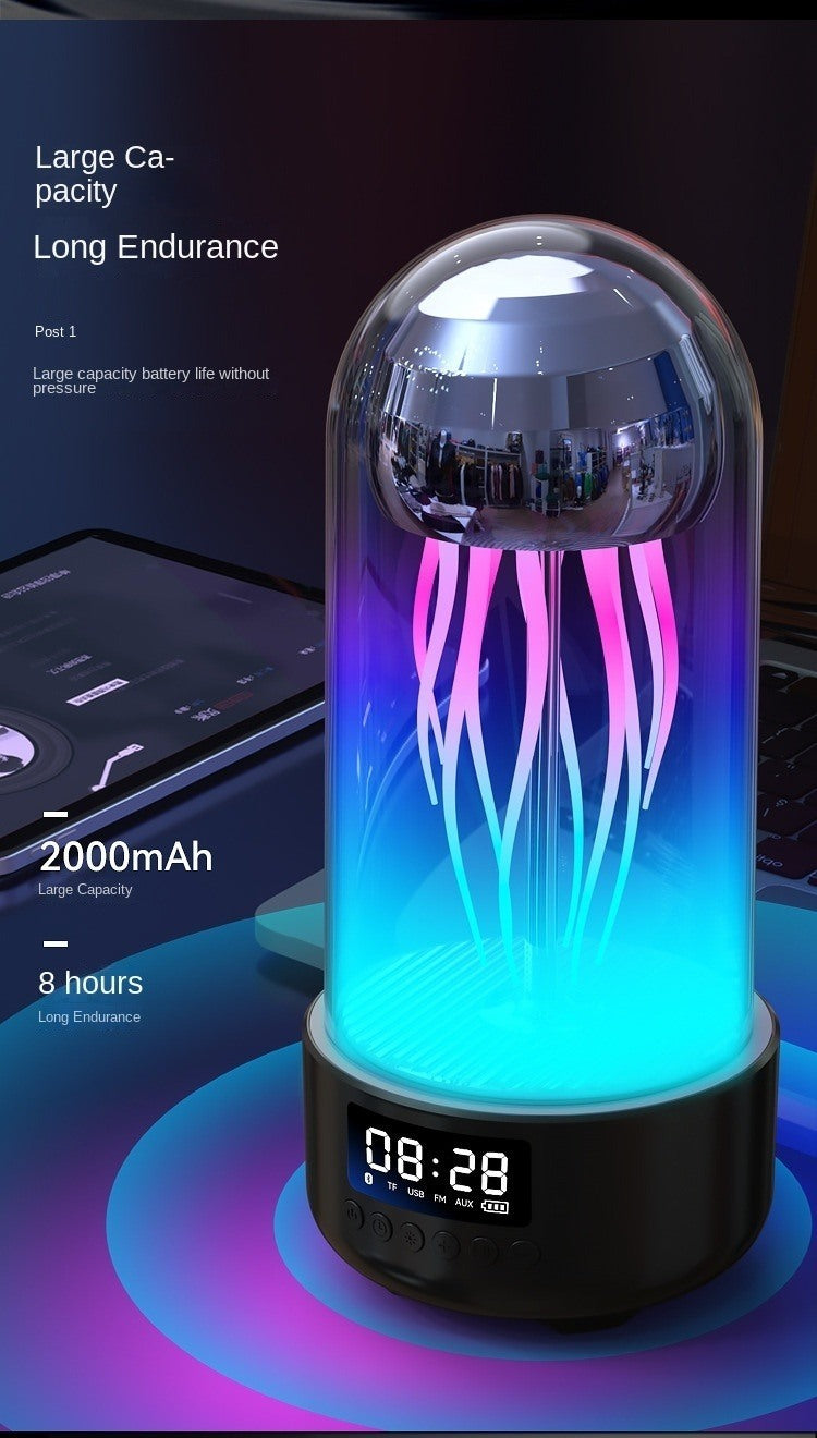 Lamp with Bluetooth White Noise Sound, Jellyfish Aquarium Bubble lamp DobaDealsexpress.shopBluetooth White Noise Sound, Jellyfish Aquarium Bubble lampDetails
About this item[Built-in Bluetooth 5.0 &amp; White Noise] Our jellyfish mood lamp is built-in the latest Bluetooth 5.0 chipset, provides wider range and tran