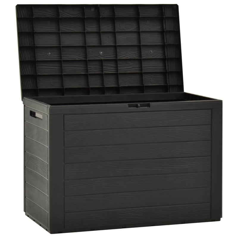 Patio Storage Box Anthracite 38.7"x17.3"x21.7"DobaDealsexpress.shopPatio Storage Box Anthracite 38Specification
EAN:8719883865065
Number of Packages:1 parcel
Details
This stylish storage box is an ideal solution for decluttering your garden, patio or terrace. The