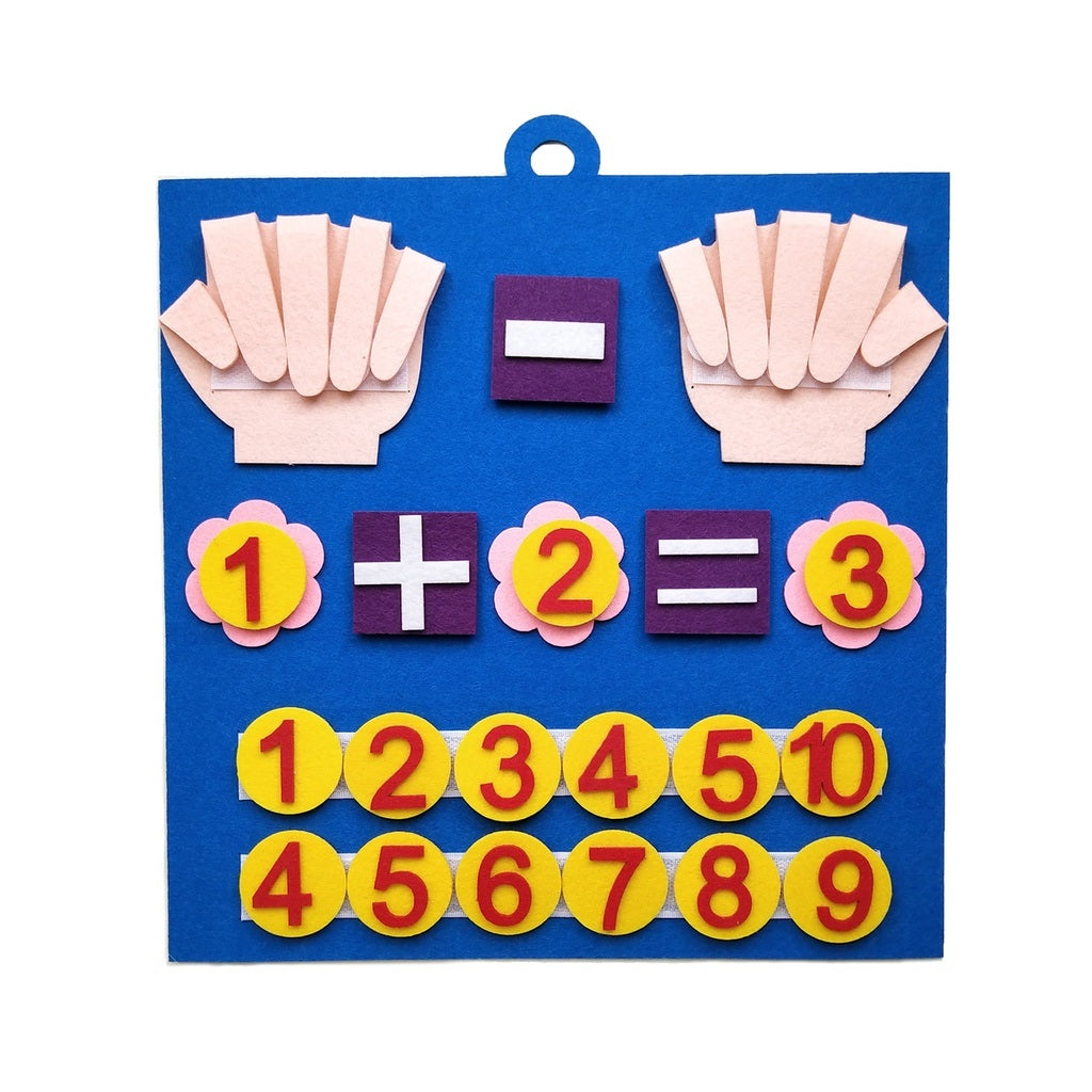 Kid Felt Finger Numbers Math Toys; Children Counting Early Learning EdDobaDealsexpress.shopKid Felt Finger Numbers Math Toys; Children Counting Early Learning Educational Board;Details