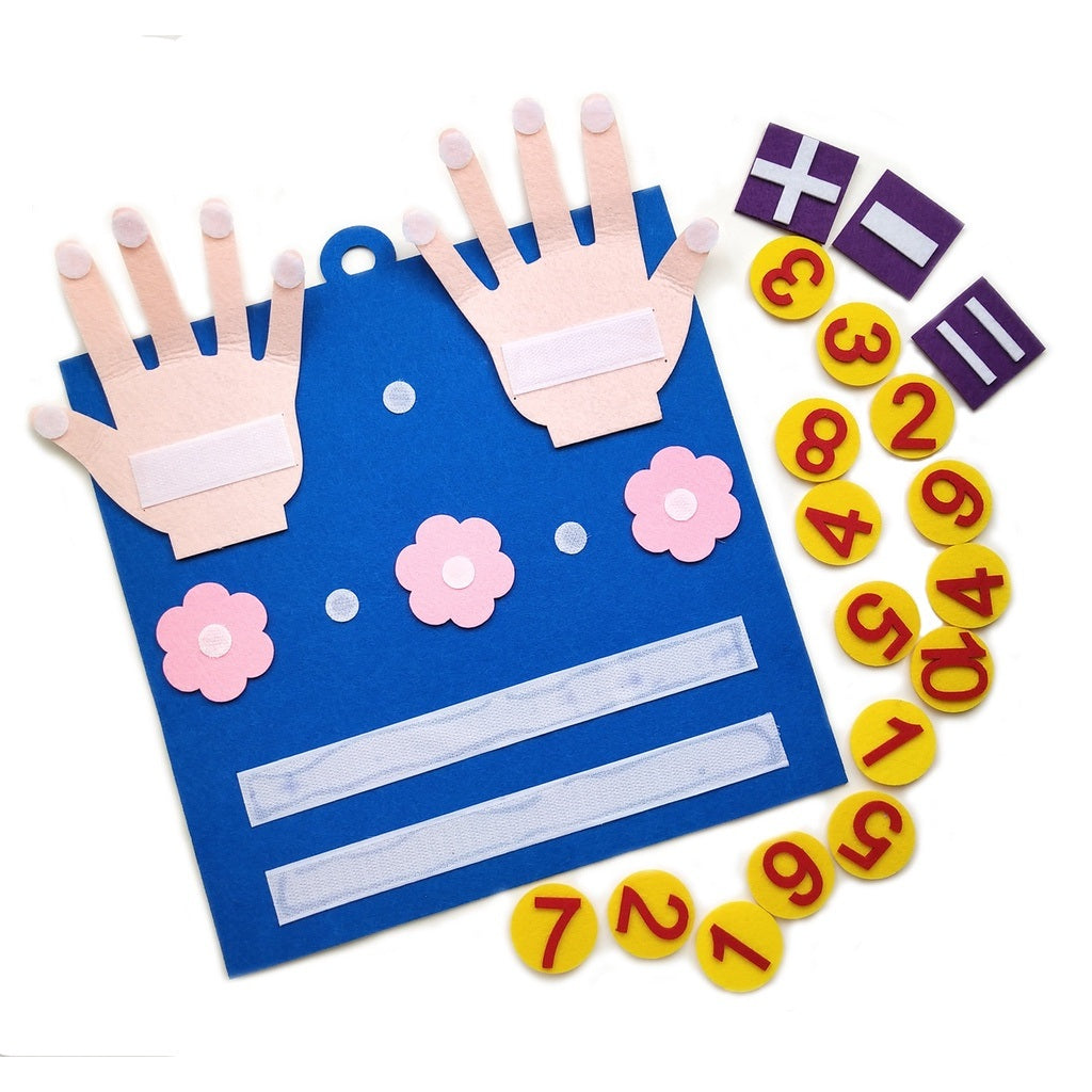 Kid Felt Finger Numbers Math Toys; Children Counting Early Learning EdDobaDealsexpress.shopKid Felt Finger Numbers Math Toys; Children Counting Early Learning Educational Board;Details