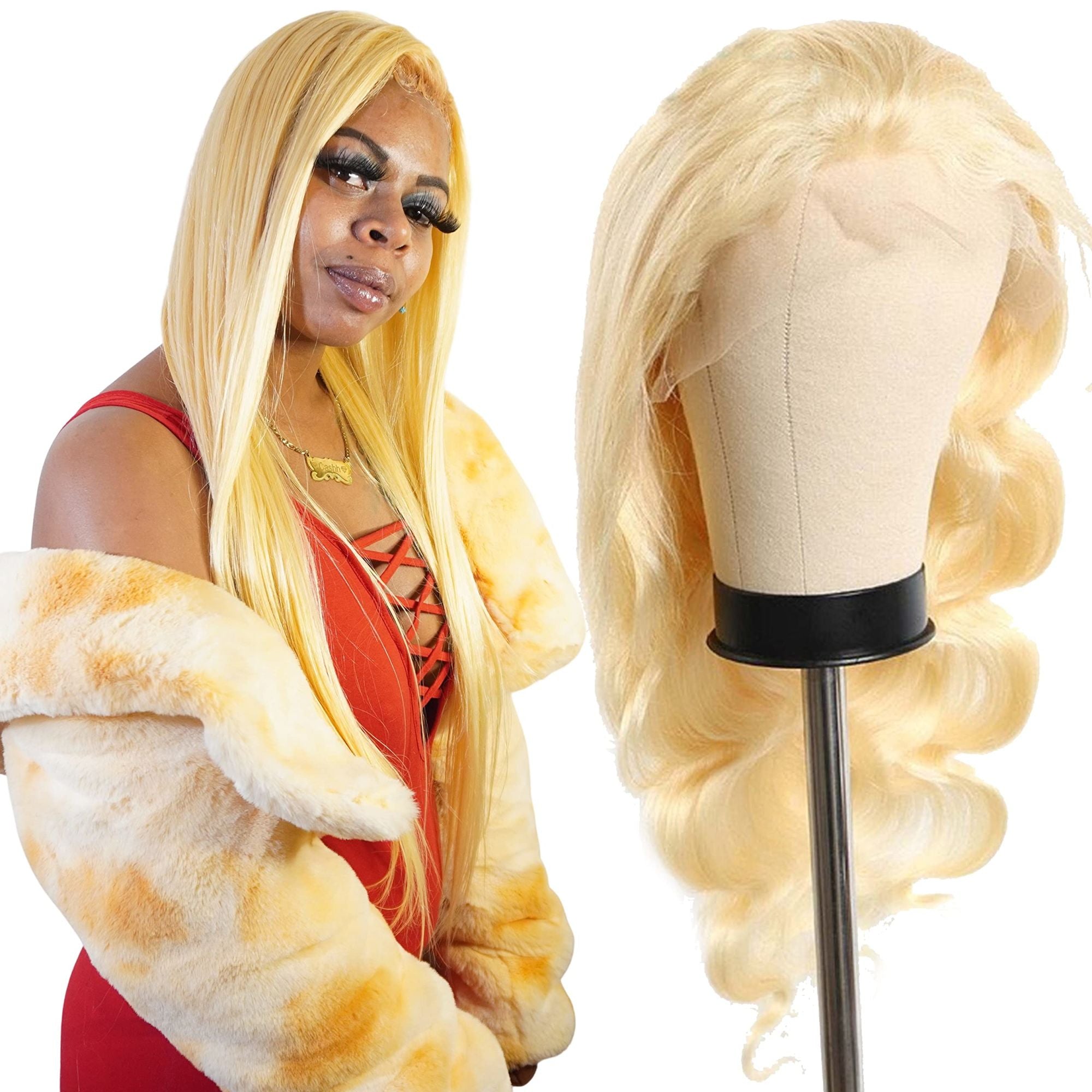 Sable Hub 613 Blonde 4x4 Lace Front Closure Wig Straight Human Hair BrDobaDealsexpress.shopSable Hub 613 Blonde 4x4 Lace Front Closure Wig Straight Human Hair Brazilian Human Hair WigsHighlights
Material: Human Hair. The Sable Hub 613 Straight hair wig, like all our hair, is 100% natural human hair
Full Size Front Lace: The Sable Hub 613 4x4 blond