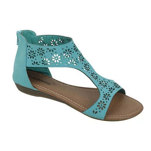 Crazy Daisies Summer SandalsDobaDealsexpress.shopCrazy Daisies Summer SandalsDetails
The sunshine is at your feet this summer with these Crazy Daisies Summer Sandals. With the cutouts of delicate daisy flowers and the dots, you can call them 