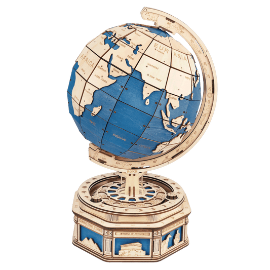 Robotime 567pcs Oversized DIY Rotatable 3D Globe Wooden Puzzle Game AsDobaDealsexpress.shopRobotime 567pcs Oversized DIY Rotatable 3D Globe Wooden Puzzle Game Assembly Toy GiftHighlights
The 3d puzzle is made of natural wood with smooth polished making it absolutely safe for kids. It will last for years and can be recycled with no harm to 