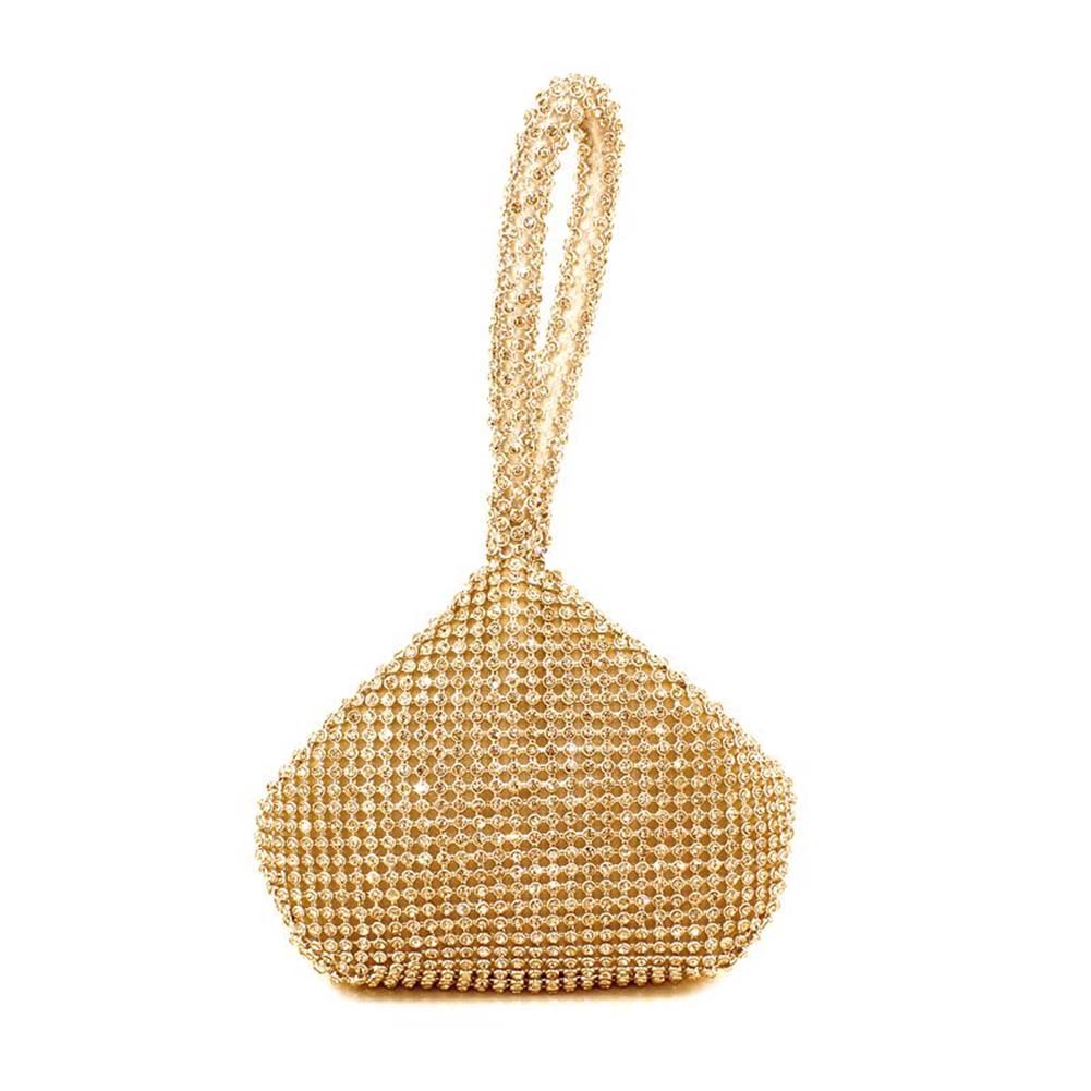 Triangle Full Rhinestones Women's Evening Clutch Bag Ladies Small HandDobaDealsexpress.shopEvening Clutch Bag Ladies Small Handbag, GoldenHighlights
Size: 15.5x3.5x12.5cm / 6.1"x1.4”x4.9“
Filled with rhinestones to add a touch of color to your outfit!
Style: Clutch Bag/HandBag.
The mini handbag. Excell