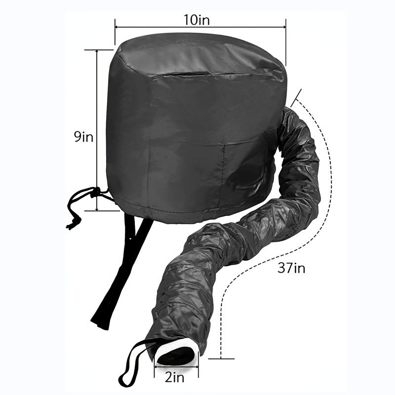 1pc Soft Bonnet Hooded Hair Dryer Attachment For Natural Curly TextureDobaDealsexpress.shopNatural Curly Textured Hair Care; Drying; Styling; Curling; Adjustable Large Hooded BonnetDetails