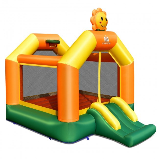 Kids Inflatable Bounce Jumping Castle House with Slide without BlowerDobaDealsexpress.shopKids Inflatable Bounce Jumping Castle HouseHighlights
High Quality and Durable Material: Made of wear-resistant and waterproof oxford cloth, this inflatable bounce house ensures great durability and high stre