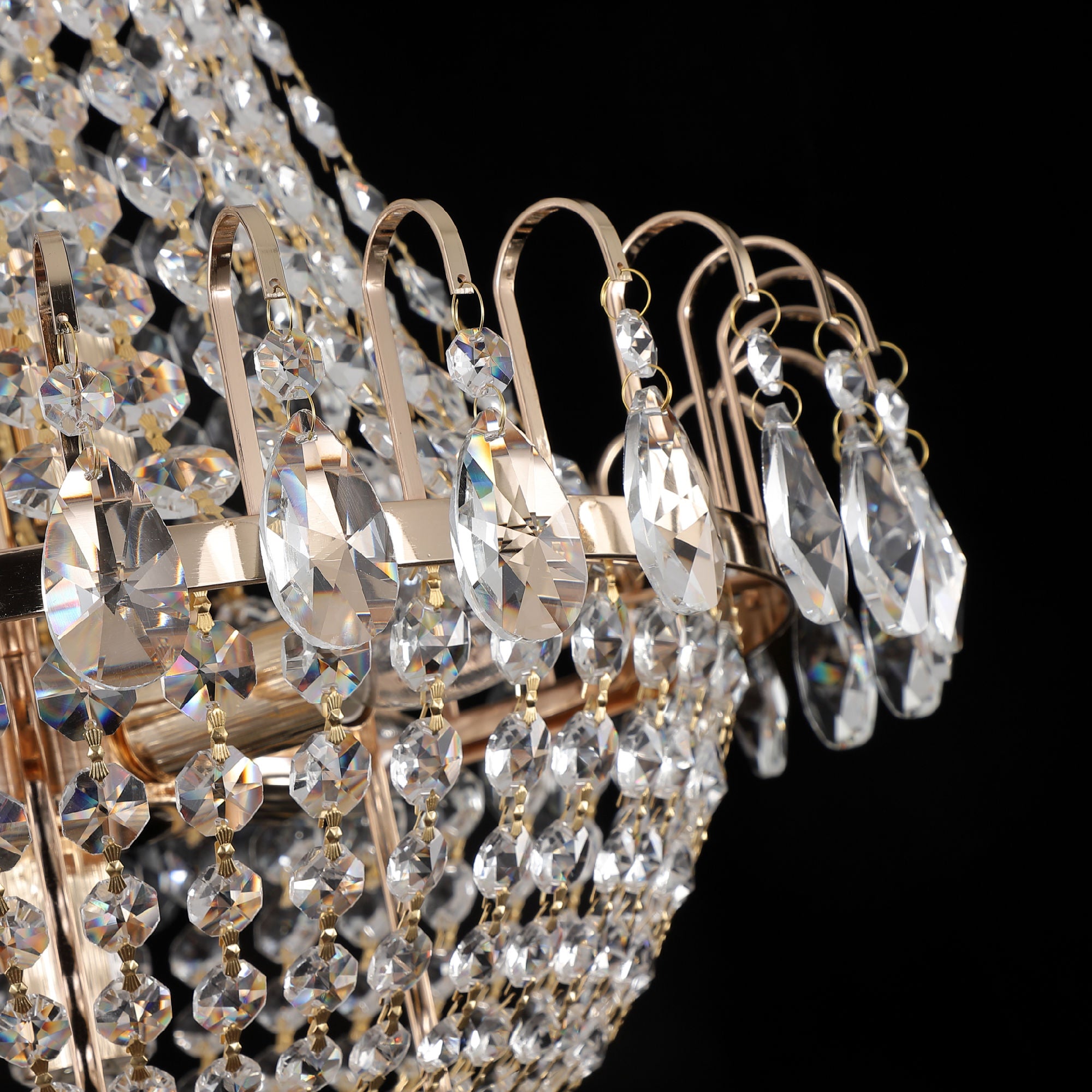 Gold Crystal Chandeliers,Large Contemporary Luxury Ceiling Lighting foDobaDealsexpress.shopGold Crystal Chandeliers,Large Contemporary Luxury Ceiling LightingHighlights
Modern Crystal Chandelier: Selected the TOP K9 crystal and the highest standards in the industry have been adopted from the manufacturing stage. Modern Cr