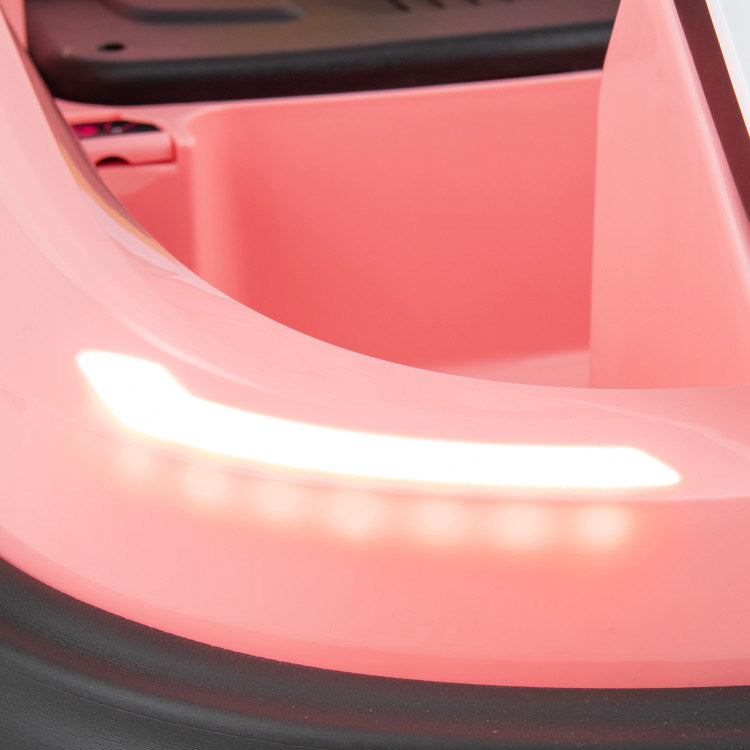 6V kids Ride-on Bumper Car with 360° Spinning and Dual MotorsDobaDealsexpress.shop6V kids Ride-Highlights
Exciting yet Safe Bumping: Equipped with dual motors and a rechargeable battery, this electric bumper car allows kids to enjoy a long time of exciting bum