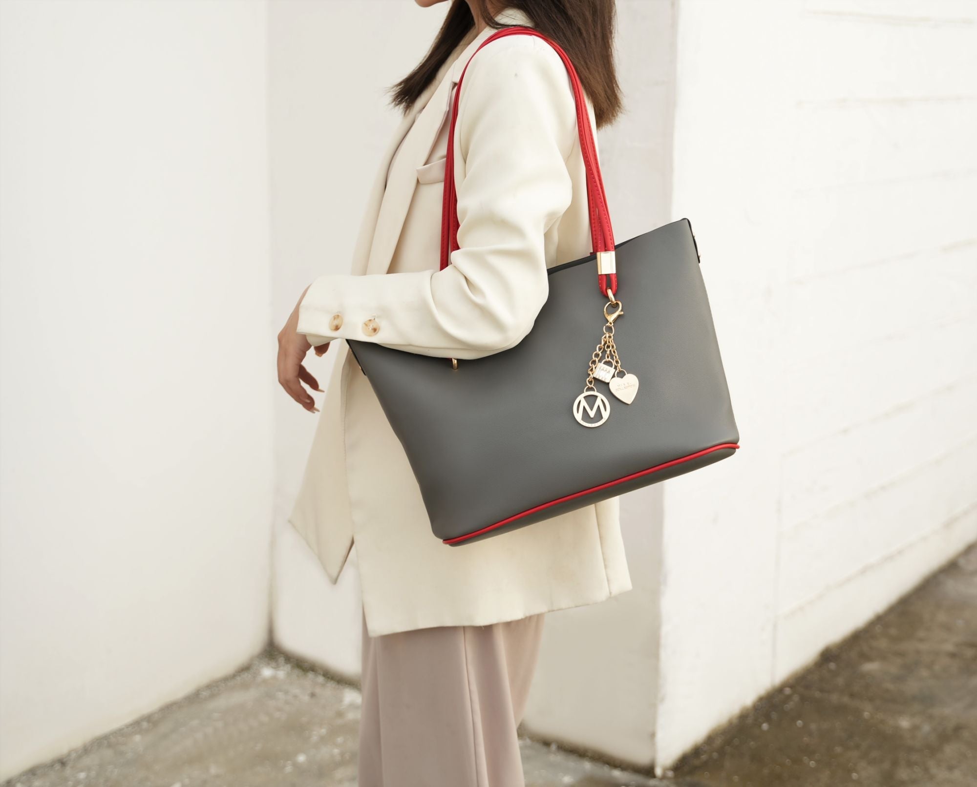 MKF Collection Malay Tote Handbag with Cosmetic Pouch Vegan Leather WoDobaDealsexpress.shopMKF Collection Malay Tote HandbagSpecification
Brand:MKF Collection
Details

Our Malay Tote Bag is designed with just enough structure, and you will carry time and again. Crafted from high-quality v