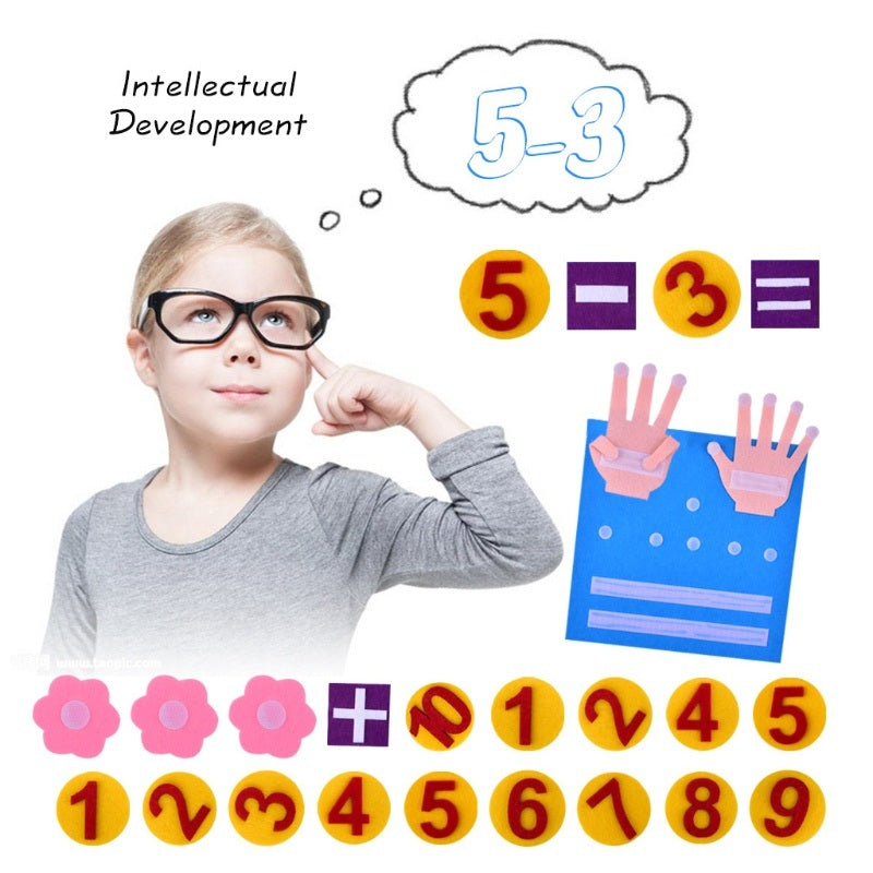 Kid Felt Finger Numbers Math Toys; Children Counting Early Learning EdDobaDealsexpress.shopKid Felt Finger Numbers Math Toys; Children Counting Early Learning Educational Board;Details