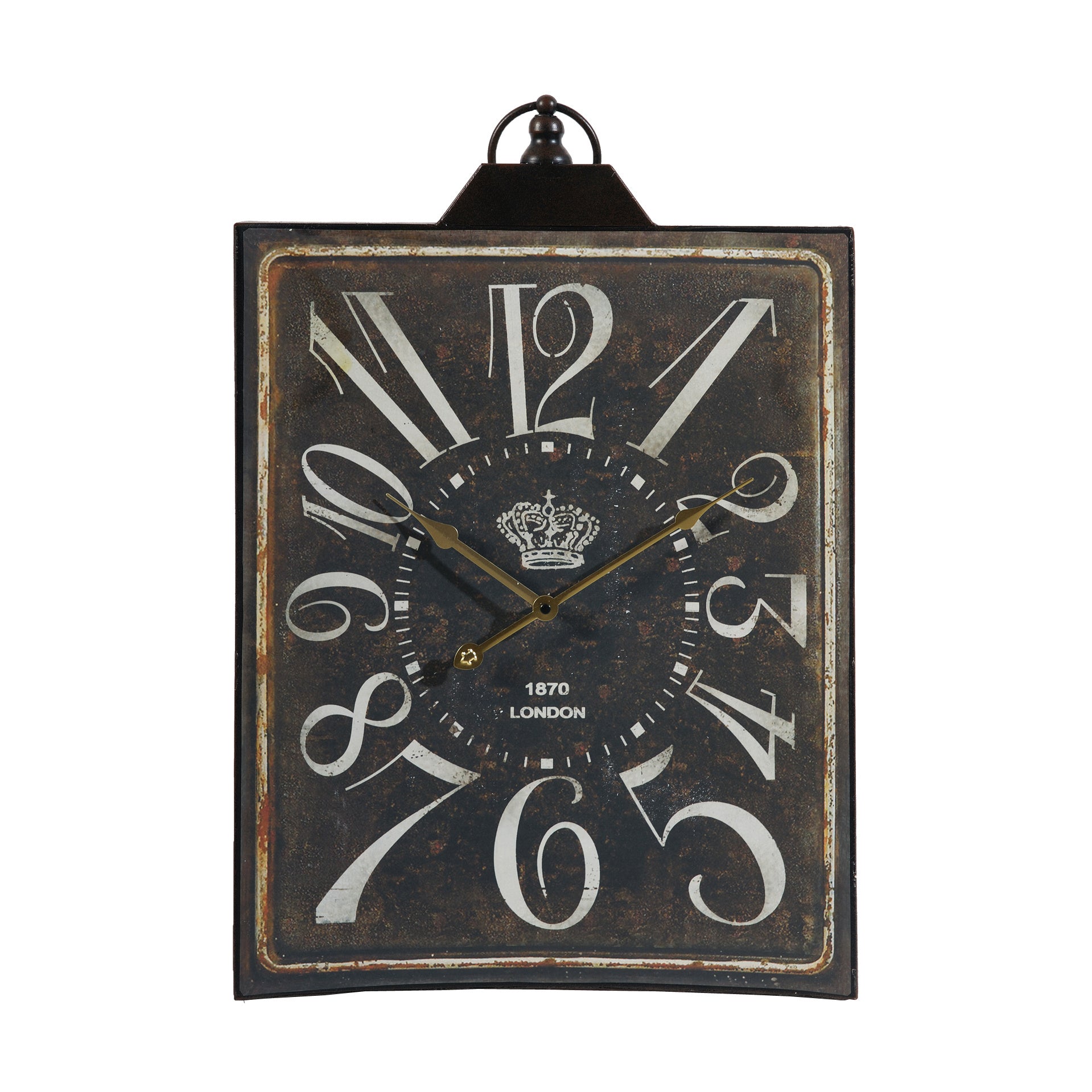 Large Vintage Black Rectangular Wall Clock with White Numerals, Home DDobaDealsexpress.shopWhite Numerals, Home Decor Accent ClockSpecification
Main Color:White+Black
Main Material:Iron
Details
Product Features:
Also offering a practical edge, the neutral colorway allows this timepiece to compl