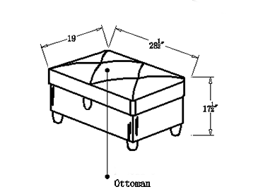Ginger Semi PU Synthetic Leather Ottoman Living Room SofaDobaDealsexpress.shopGinger Semi PU Synthetic Leather Ottoman Living Room SofaDetails
Product Description 
This large storage ottoman offers an easy and stylish storage solution for pillows, blankets, books or toys. 
The lupholstery on this sq