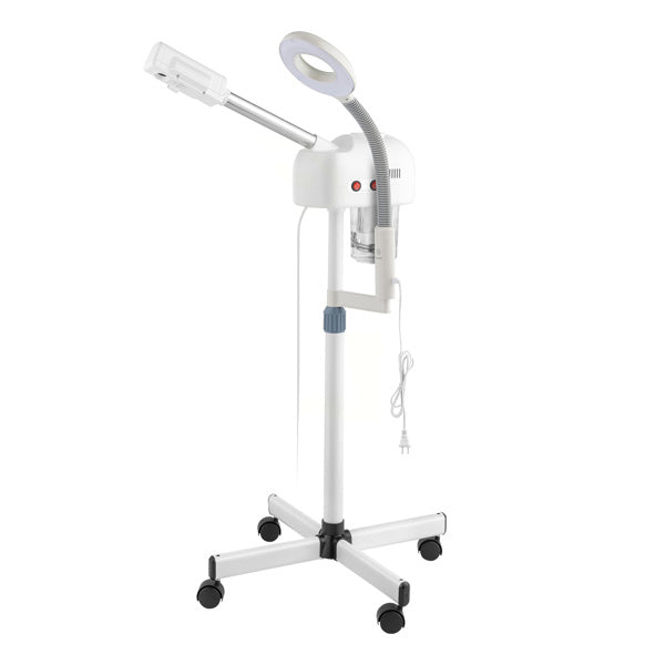 2 in 1 Facial Steamer with 3X Magnifying Lamp, Esthetician Steamer ProDobaDealsexpress.shop3X Magnifying Lamp, Esthetician Steamer Professional Aromatherapy Humidifier Face Spa Mist SteamDetails

 
Introductions:
The Facial Steamer is design for beauty salon or personal care use at home. Its sprayer has the function of ozone, so as to speed up skin n