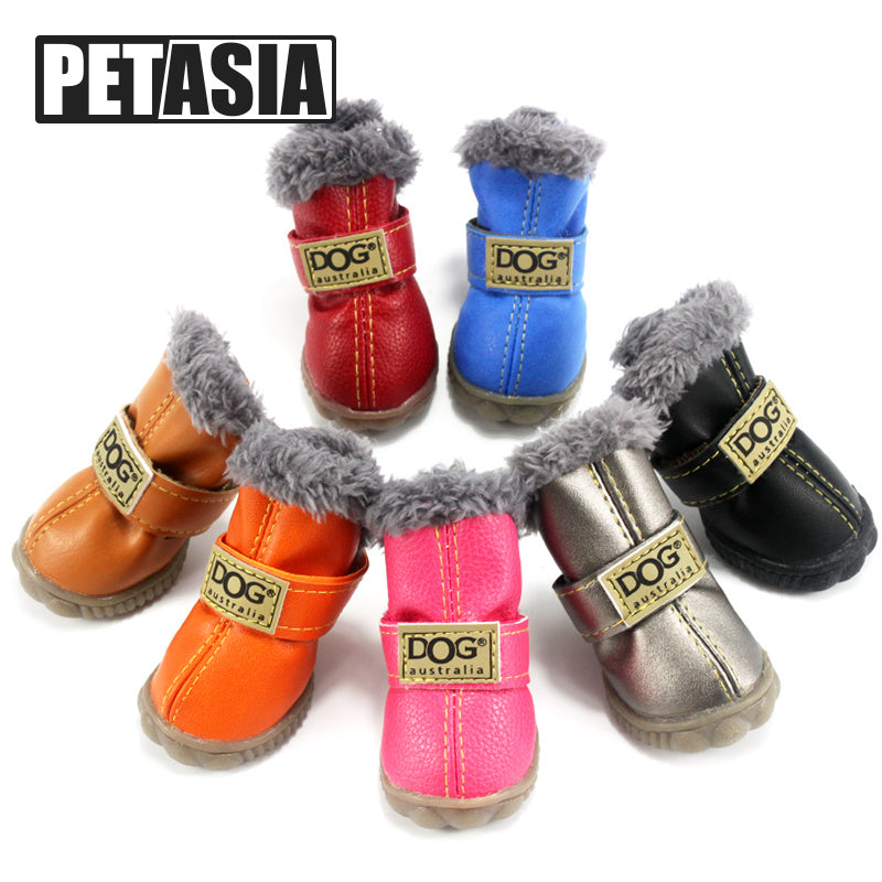 Winter Pet Dog Shoes Warm Snow Boots Waterproof Fur 4Pcs/Set Small DogDobaDealsexpress.shopWinter Pet Dog Shoes Warm Snow Boots Waterproof Fur 4Pcs/Set Small Dogs CottonDetails