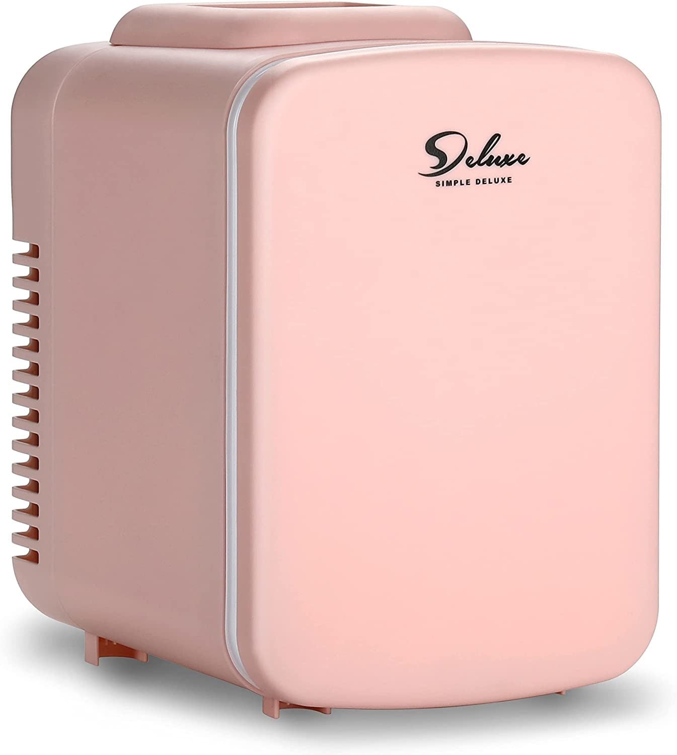 Simple Deluxe Mini Fridge, 4L/6 Can Portable Cooler & Warmer Freon-FreDobaDealsexpress.shopSimple Deluxe Mini Fridge, 4L/6Specification
Main Color:Pink
Main Material:Plastic
Details
Product Features:
Compact and portable: 4-Liter capacity that can store up to six 12 oz cans. The interio