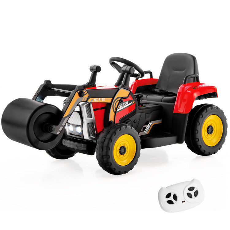 12V Kids Ride on Road Roller with 2.4G Remote ControlDobaDealsexpress.shop12V Kids RideHighlights
Realistic Road Roller for Pretend Play: Designed with an adjustable arm and flexible drum roller, the kids ride on road roller not only brings kids drivin