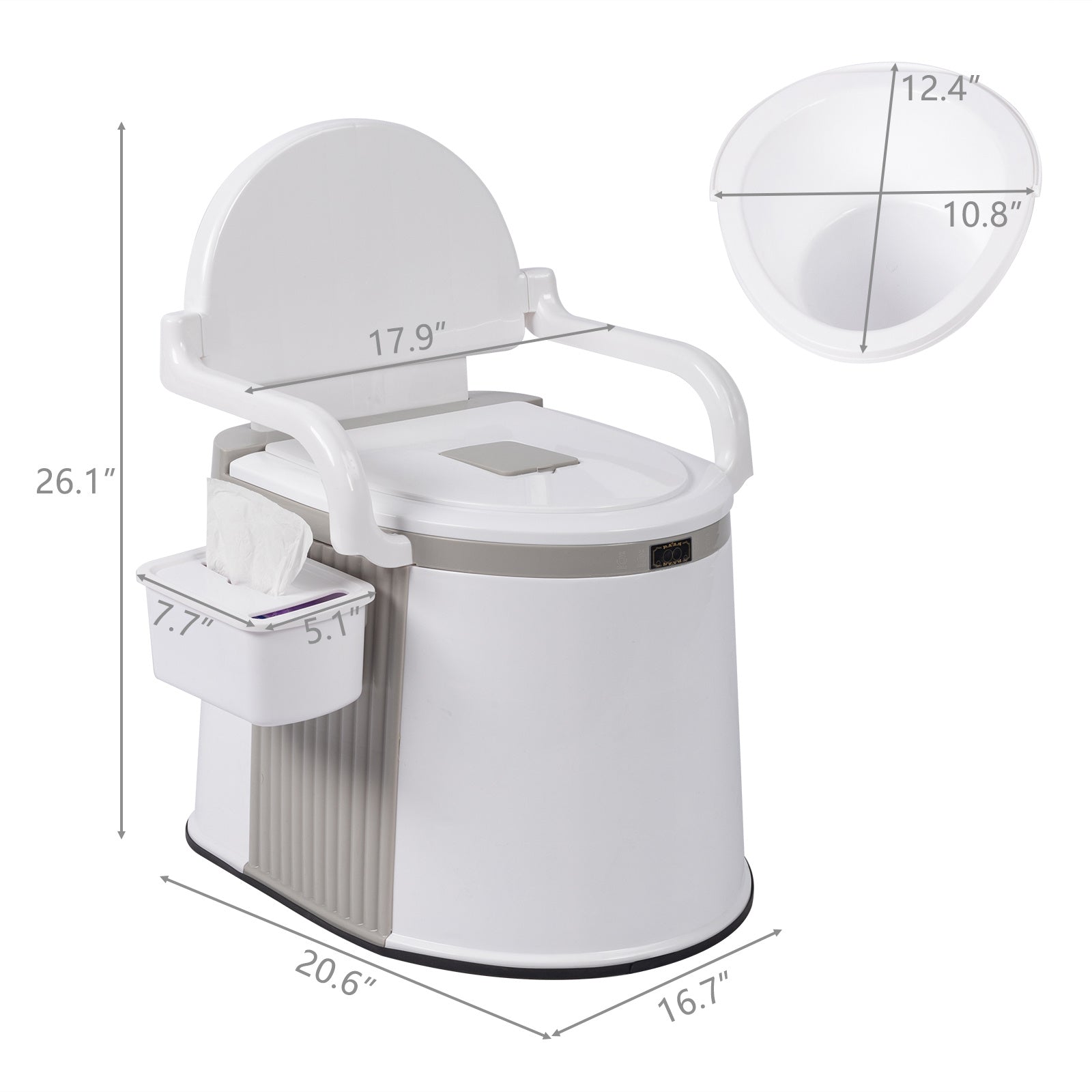 Outdoor Portable Toilet/Portable Travel Toilet for Camping /Hiking ToiDobaDealsexpress.shopOutdoor Portable Toilet/Portable Travel ToiletDetails
Introductions:Simple and portable outdoor toilet, used in outdoor camping, rv self-driving travel, fishing, hiking, etc.
Features:1. Simple and portable outd