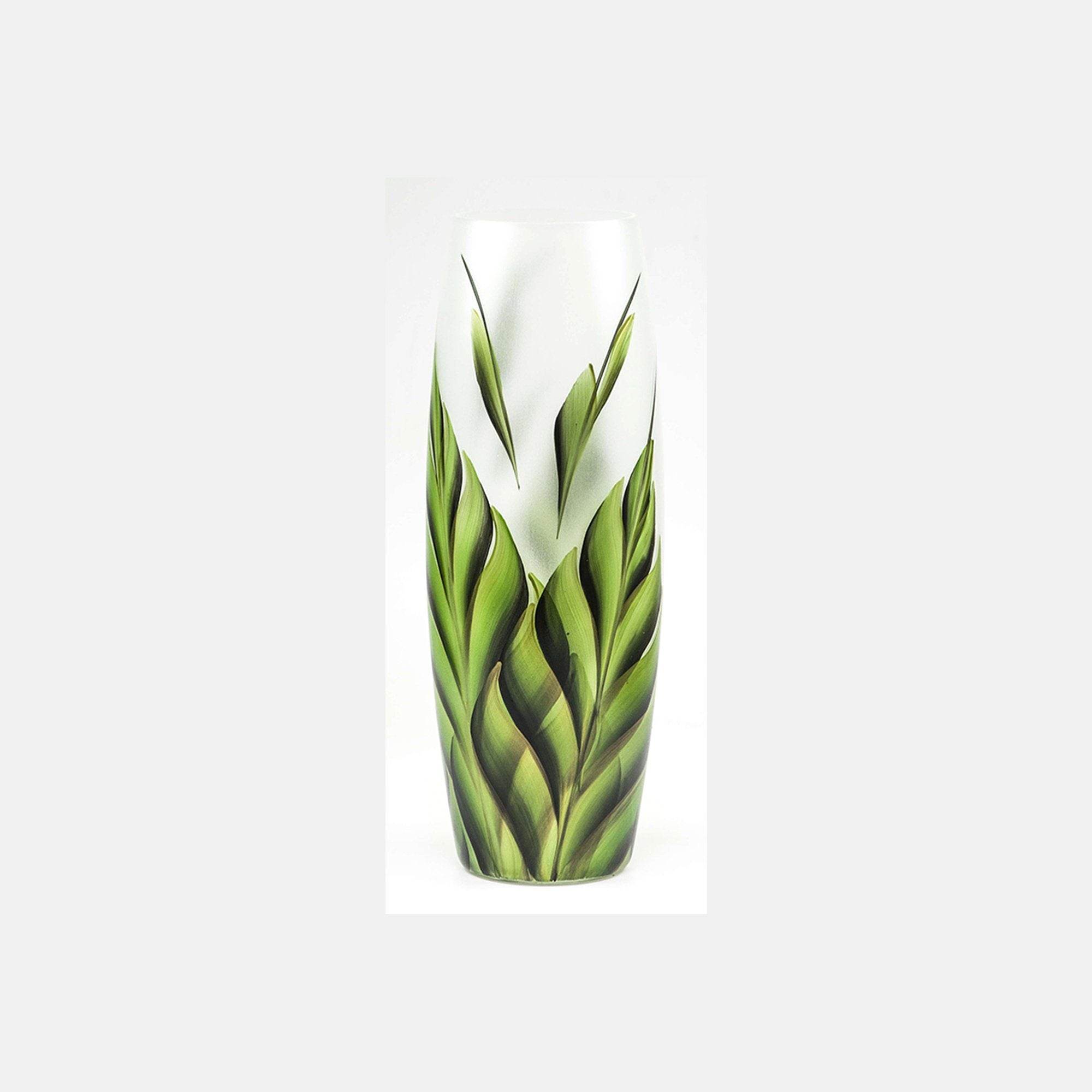 Tropical leaves | Ikebana Floor Vase | Large Handpainted Glass Vase foDobaDealsexpress.shopLarge Handpainted Glass VaseHighlights
Hand painted glass vase
Hand blown glass
For any interior themes
Perfect gift idea for mam, for her, for grandma
Housewarming gift
Specification
Size:Larg
