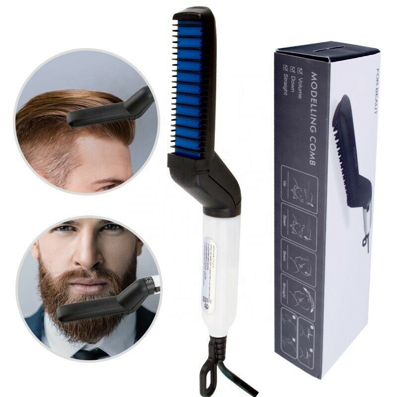 Hair Straightener Men Multifunctional Comb Curling Electric Brush ProfDobaDealsexpress.shopHair Straightener Men Multifunctional Comb Curling Electric Brush Professional Hair Comb Brush Beard Straightener Hair Curler Fast Heating Styling ToolsDetails























Product Description



 


FEATURES:

Volumize hair; flatten side hair &amp; straighten curly hair
No hair damage: Even heat avoids an