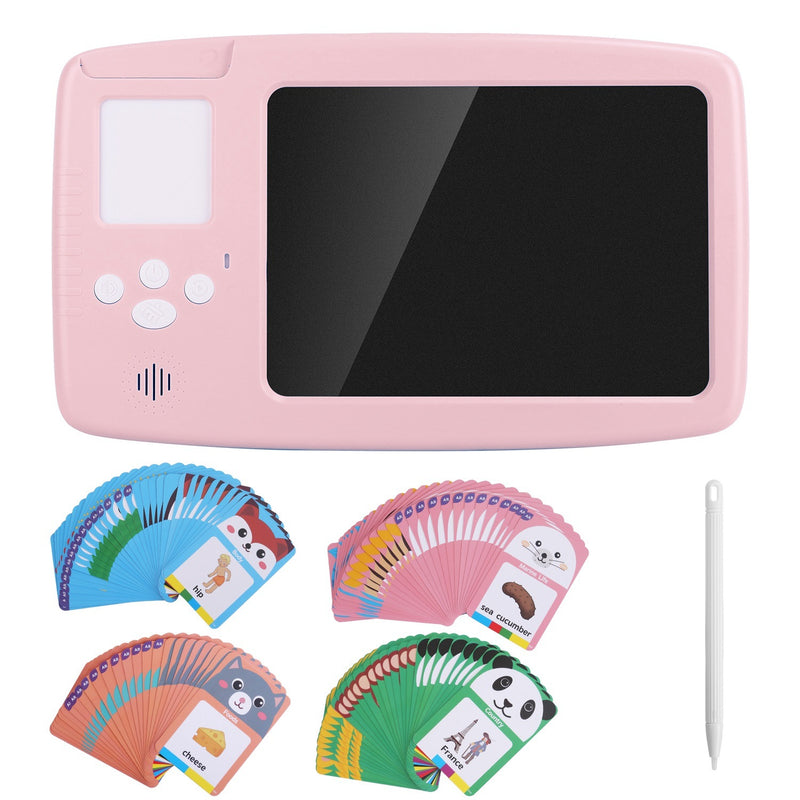 224 Words Toddler Learning Toy Talking Flash Cards with LCD Writing TaDobaDealsexpress.shopLCD Writing Tablet Preschool Educational Reading Drawing Machine Autism Sensory Toy 3+ YearsHighlights
Our kid learning toy allows children to listen, read, write and draw at the same time
Excellent partner for toddlers who are trying to learn basic words a